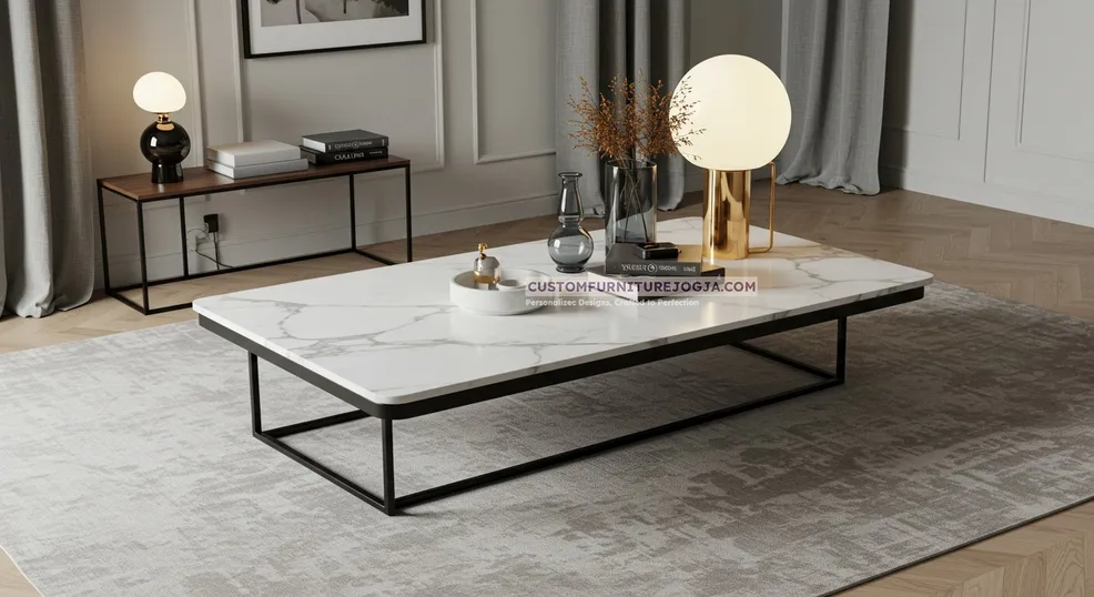 Jasa Pembuatan Meja Tamu Jogja